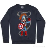 Bluza ADLER barbat Captain Woody Denim inchis