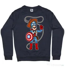 Bluza ADLER barbat Captain Woody Denim inchis