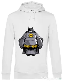 Hoodie barbat cu gluga Batmax Alb