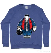 Bluza ADLER barbat Baymarty Albastru melanj
