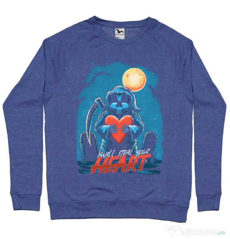 Bluza ADLER barbat Steal Heart Albastru melanj