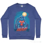 Bluza ADLER barbat Steal Heart Albastru melanj