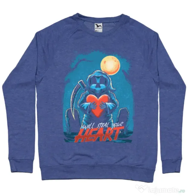 Bluza ADLER barbat Steal Heart Albastru melanj