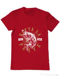Tricou ADLER barbat Bafta la peste Rosu