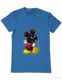 Tricou ADLER barbat Darkmouse Albastru azuriu