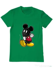 Tricou ADLER barbat Mickey Bane Verde mediu