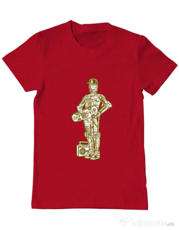 Tricou ADLER barbat Street C3PO Rosu