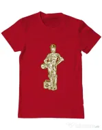 Tricou ADLER barbat Street C3PO Rosu