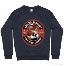 Bluza ADLER barbat Boxing Academy Denim inchis