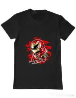 Tricou ADLER barbat Iron Skate Negru