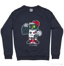 Bluza ADLER barbat Game Kid Denim inchis