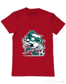 Tricou ADLER barbat Street Soccer Rosu