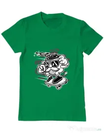 Tricou ADLER barbat Mr Coffee Verde mediu