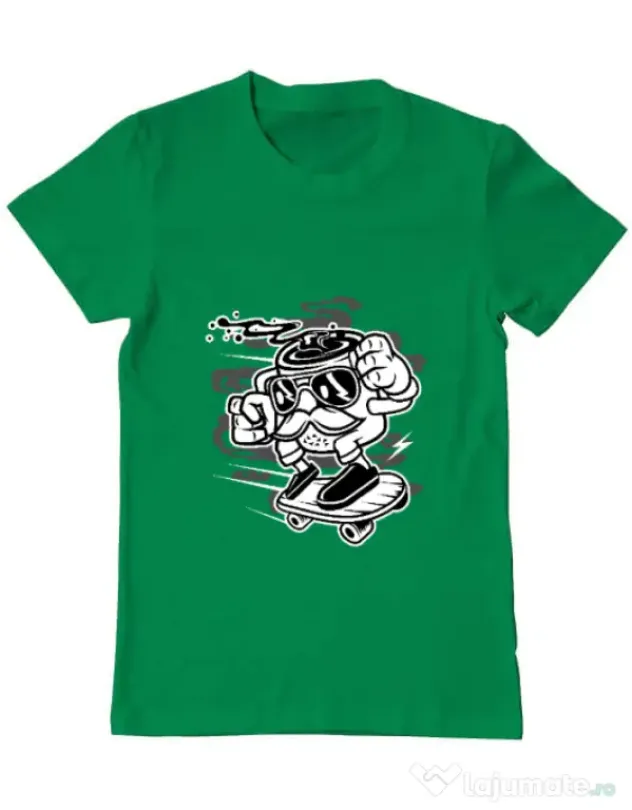 Tricou ADLER barbat Mr Coffee Verde mediu