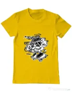 Tricou ADLER barbat Mr Coffee Galben