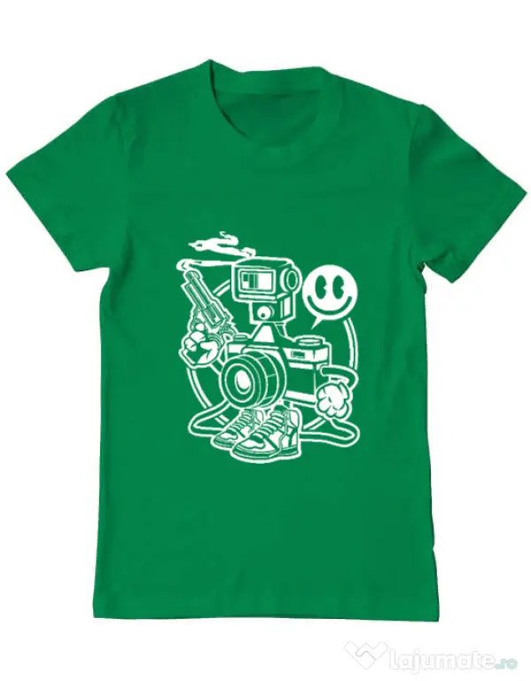 Tricou ADLER barbat Shooter Verde mediu