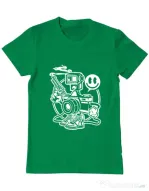 Tricou ADLER barbat Shooter Verde mediu