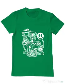 Tricou ADLER barbat Shooter Verde mediu