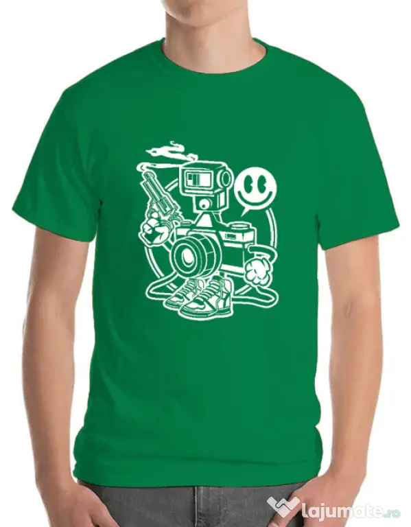 Tricou ADLER barbat Shooter Verde mediu
