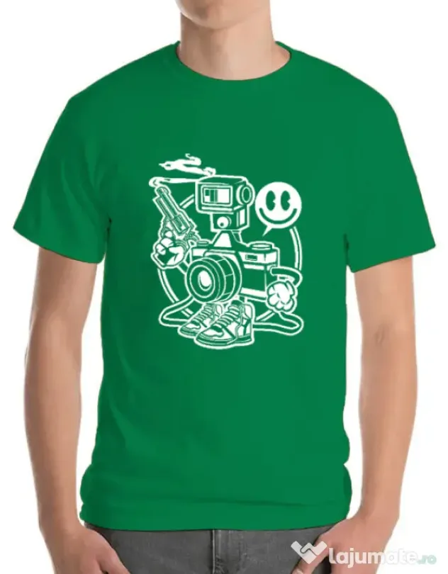 Tricou ADLER barbat Shooter Verde mediu
