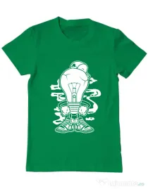 Tricou ADLER barbat Light Boy Verde mediu