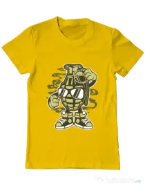 Tricou ADLER barbat Grenade Galben