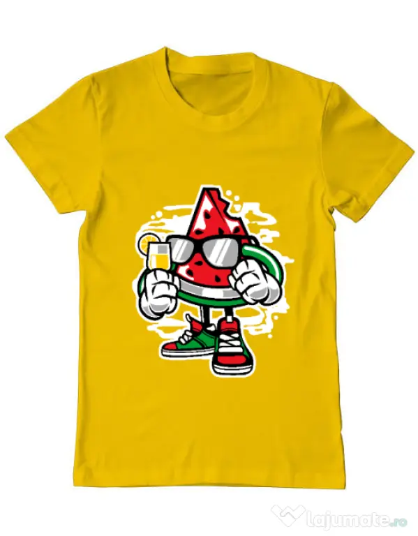 Tricou ADLER barbat Stay Fresh Galben