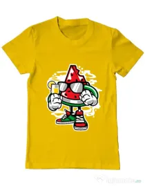 Tricou ADLER barbat Stay Fresh Galben
