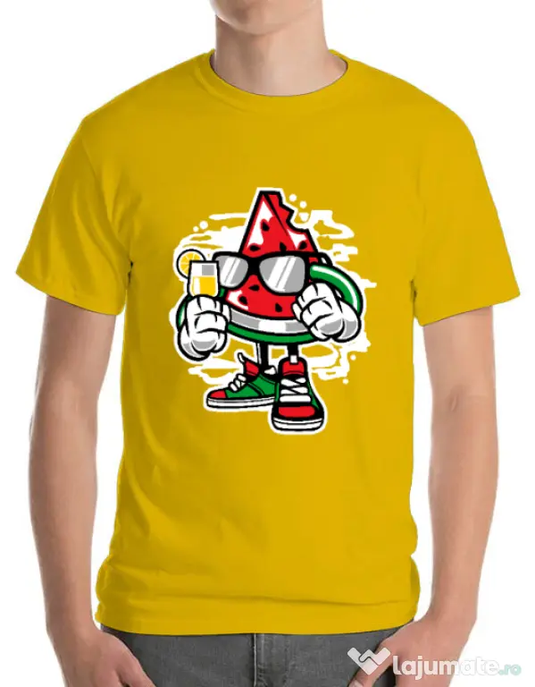 Tricou ADLER barbat Stay Fresh Galben