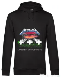 Hoodie barbat cu gluga Master of puppets Negru