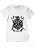 Tricou ADLER barbat Keys Alb