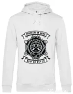 Hoodie barbat cu gluga Keys Alb