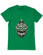 Tricou ADLER barbat Lighthouse Verde mediu