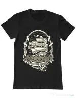 Tricou ADLER barbat Ship Negru