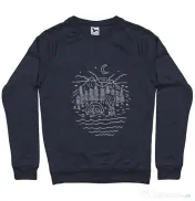 Bluza ADLER barbat The Great Outdoors Denim inchis 