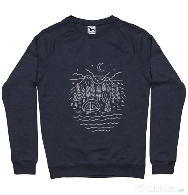 Bluza ADLER barbat The Great Outdoors Denim inchis