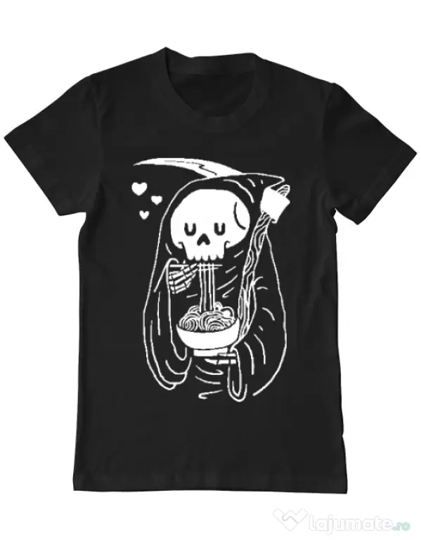 Tricou ADLER barbat Ramen Reaper Negru