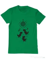 Tricou ADLER barbat Dance Verde mediu