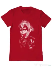 Tricou ADLER barbat Albert Rockeinstein Rosu