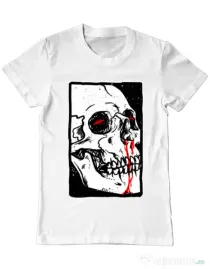 Tricou ADLER barbat Peek Alb