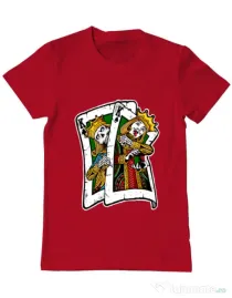Tricou ADLER barbat CARD Rosu
