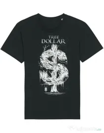 Tricou STANLEY STELLA barbat Tree Dollar Negru