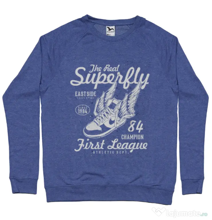 Bluza ADLER barbat Superfly Albastru melanj