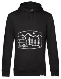 Hoodie barbat cu gluga Vanture Negru