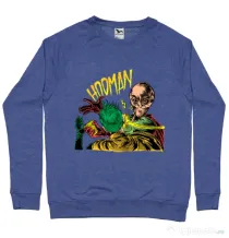Bluza ADLER barbat Hooman Albastru melanj