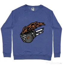 Bluza ADLER barbat Coffee First Albastru melanj