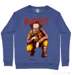 Bluza ADLER barbat I'm Lovin IT Albastru melanj