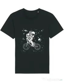 Tricou STANLEY STELLA barbat Astronaut Bmx Negru