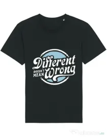 Tricou STANLEY STELLA barbat Different Doesnt Mean Wrong Negru