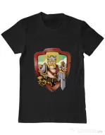 Tricou ADLER barbat The Barbarian Negru